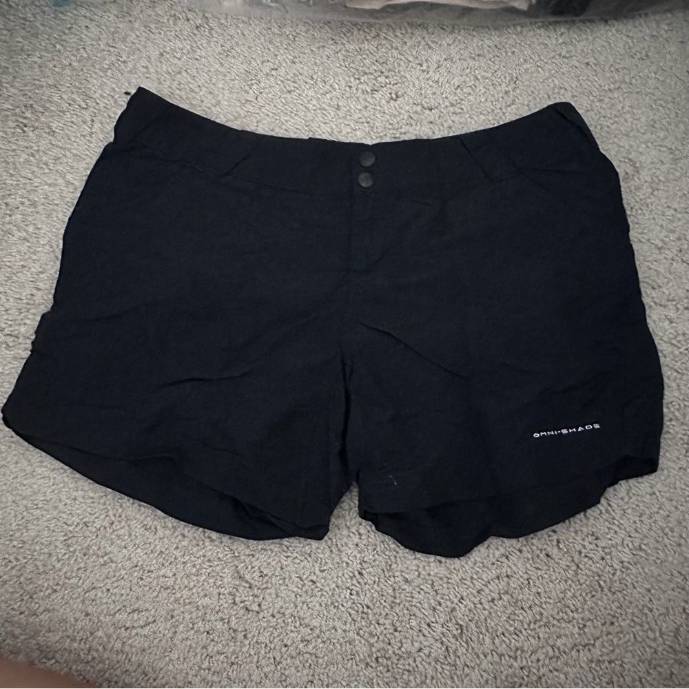 Columbia Omni-Shade Black Women's Athletic Shorts